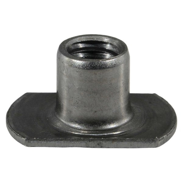 Tab Weld Nut,  5/16"-18,  Steel,  3/8" Lg,  10 PK
