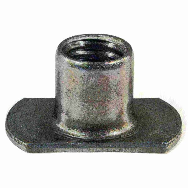 Tab Weld Nut,  3/8"-16,  Steel,  7/16" Lg,  8 PK