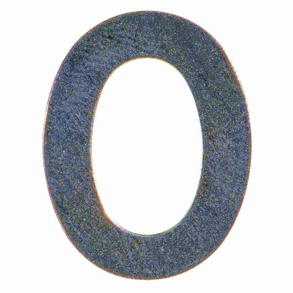Oval Nickel Turn Button Washers 10PK