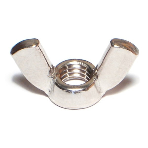 Wing Nut,  M10-1.50,  Stainless Steel,  3 PK