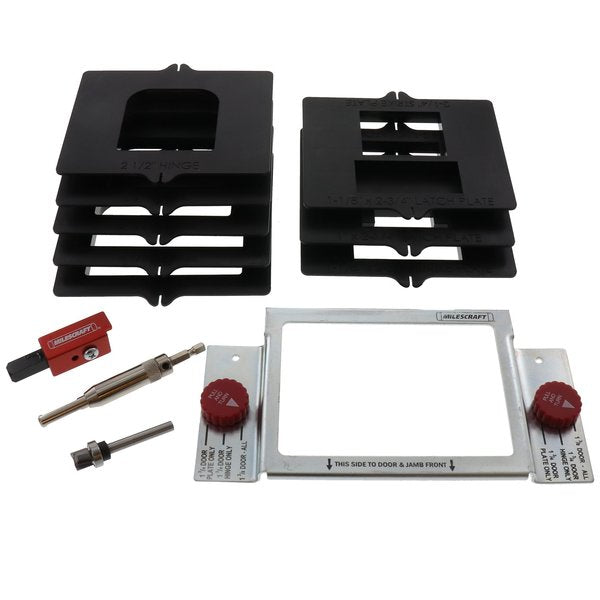 Hinge Mate 350 Complete Door Mortising Kit for Routers