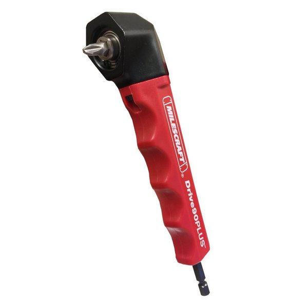 Drive90PLUS Impact Ready,  Right Angle Drill Attachment for Tight Spaces