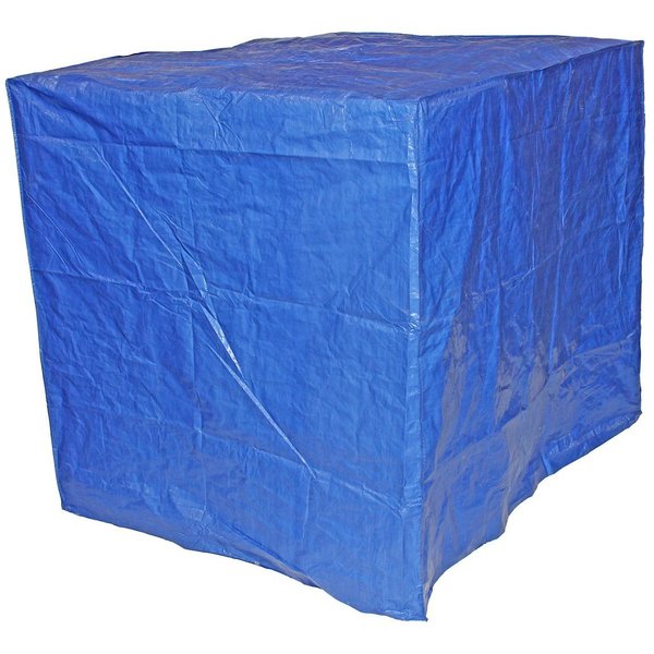 4’ X 5’ X 4’ Pallet Cover,  Blue Poly Tarp Material,  10PK