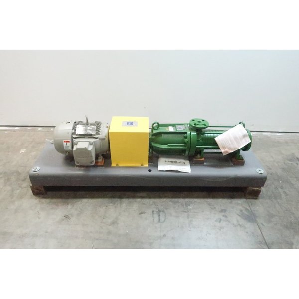 Side Channel 1in 8GPM 247ft 3Hp 1-1/2in 208-230/460V-AC Multi-Stage Pump