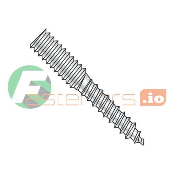 Hanger Bolt,  3/8"-16 Thread to 2 1/2 in,  Steel,  Zinc Plated Finish,  400 PK