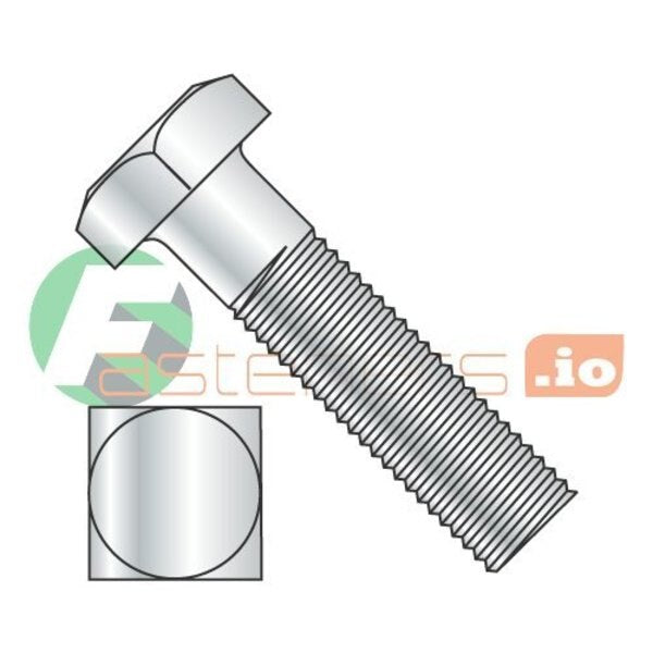 Square Head Bolt,  Steel,  Zinc Plated,  5/16"-18 Thread Size,  1-3/8" Lg,  1000 PK