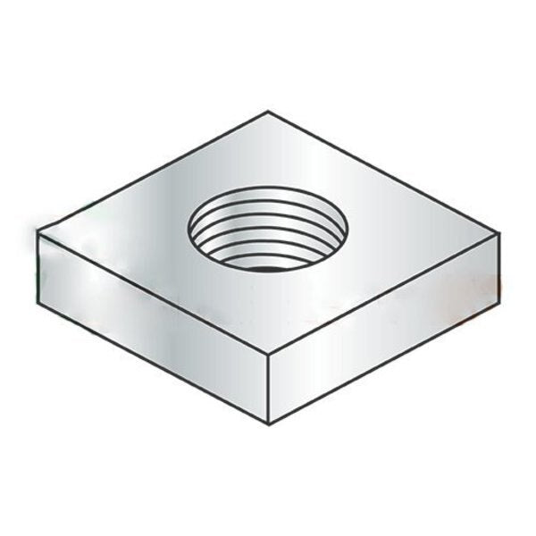M6-1.0 Thin Square Nuts/18-8 Stainless Steel/DIN 562 ,  3000PK