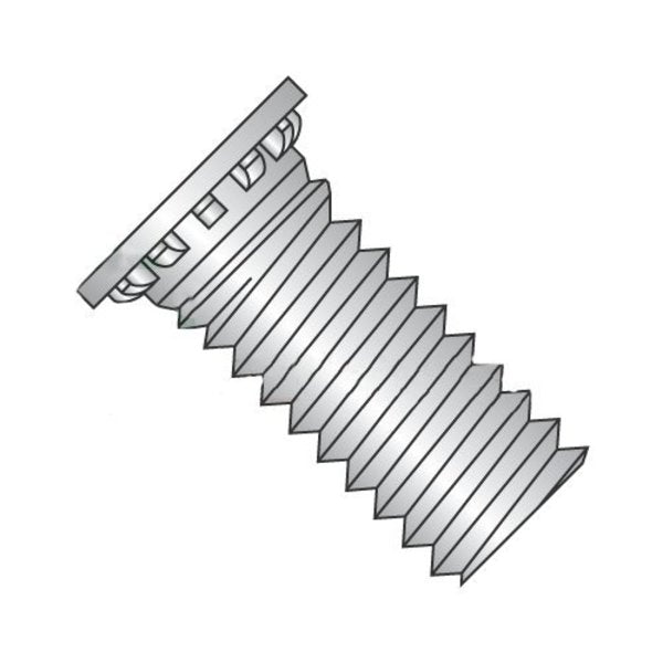 Self-Clinching Stud,  #6-32,  1",  Self Clinching,  Stainless Steel; 18-8,  Plain Finish,  10000 PK