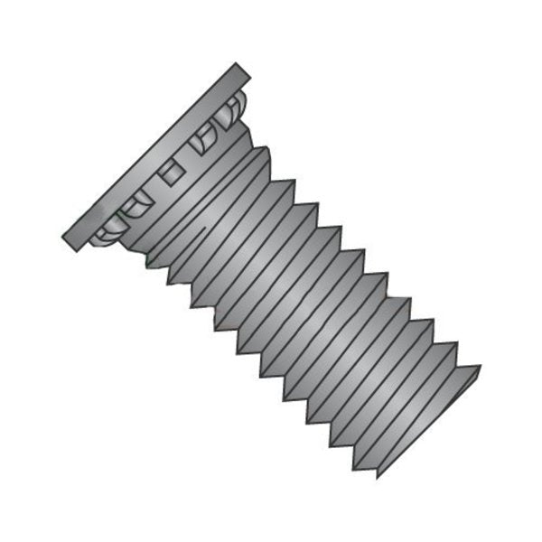 Self-Clinching Stud,  #6-32,  1/2",  Self Clinching,  Steel,  Black Oxide Finish,  10000 PK