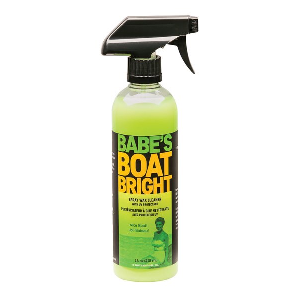 BABE'S Boat Care Products BB7016 Boat Bright Spray Wax - 16 oz.