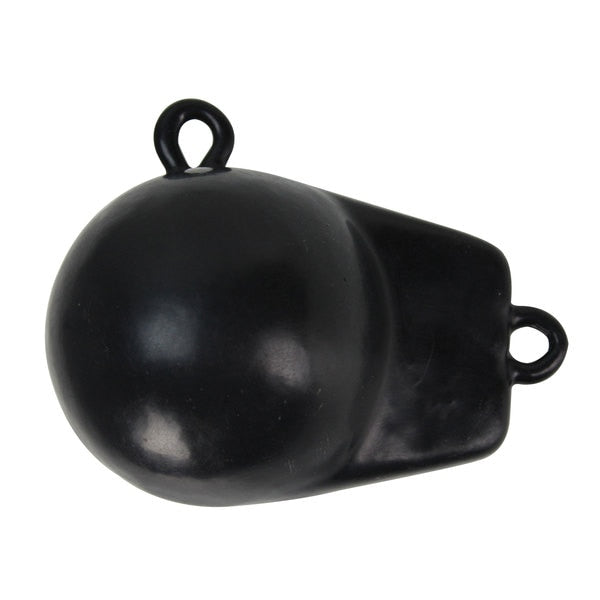 Extreme Max 3006.6726 Coated Ball-with-Fin Downrigger Weight - 6 lbs.