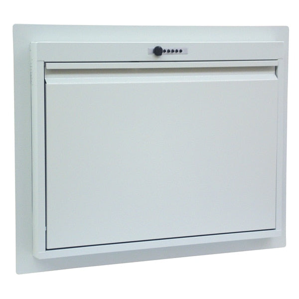 Recessed Informatics Work Station In Light Gray ( 25"HX31.75"WX6"D)