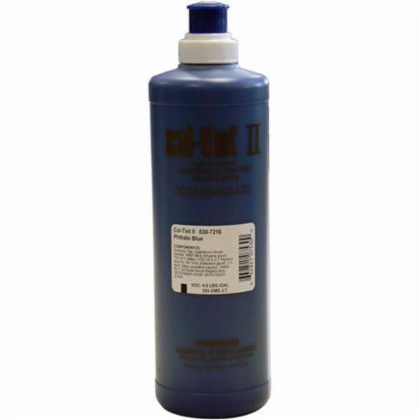16 Oz 830-7216 Phthalo Blue Cal-Tint II Universal Colorant