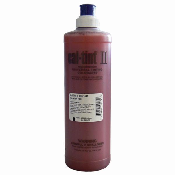 16 Oz 830-1047 Venetian Red Cal-Tint II Universal Colorant