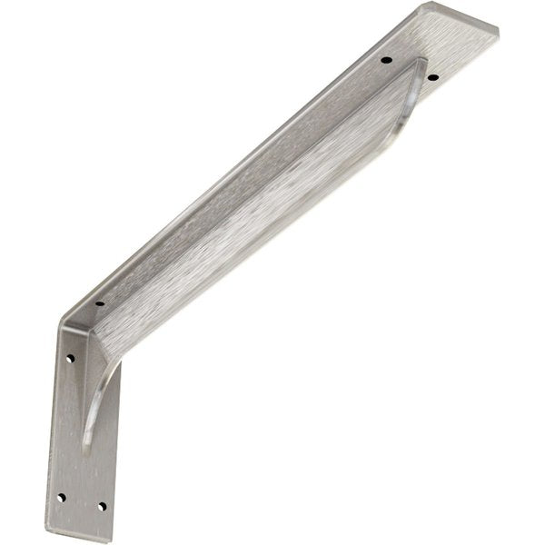 Embrey Steel Bracket,  Stainless Steel 2"W x 18"D x 6 1/2"H