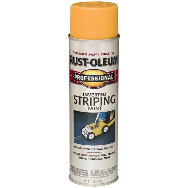 18 Oz Yellow Professional Traffic Striping Spray Paint