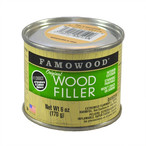 6 Oz Natural Famowood Solvent Based Original Wood Filler