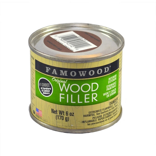 6 Oz Walnut Famowood Solvent Based Original Wood Filler