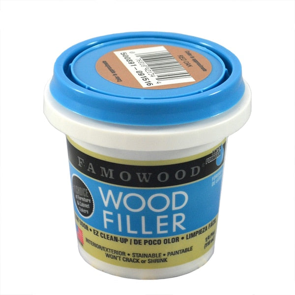 1/4 Pt Red Oak Famowood Water-Based Latex Wood Filler