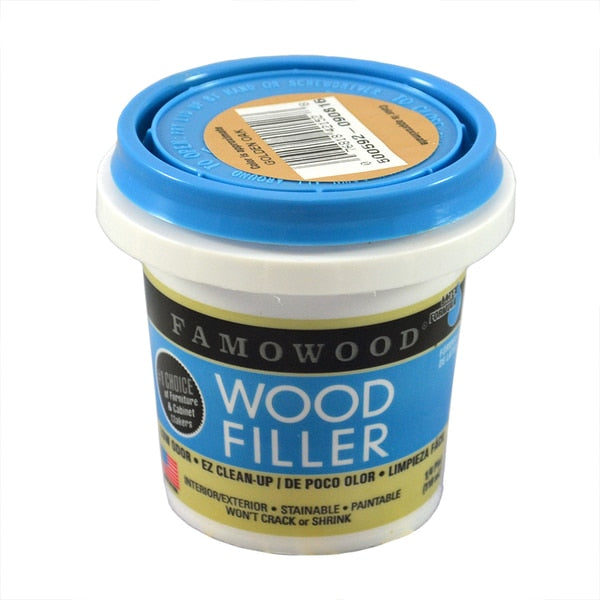 1/4 Pt Golden Oak Famowood Water-Based Latex Wood Filler
