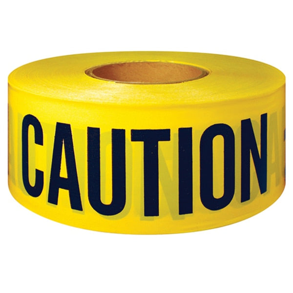 3" x 1000' Barricade Ribbon Caution