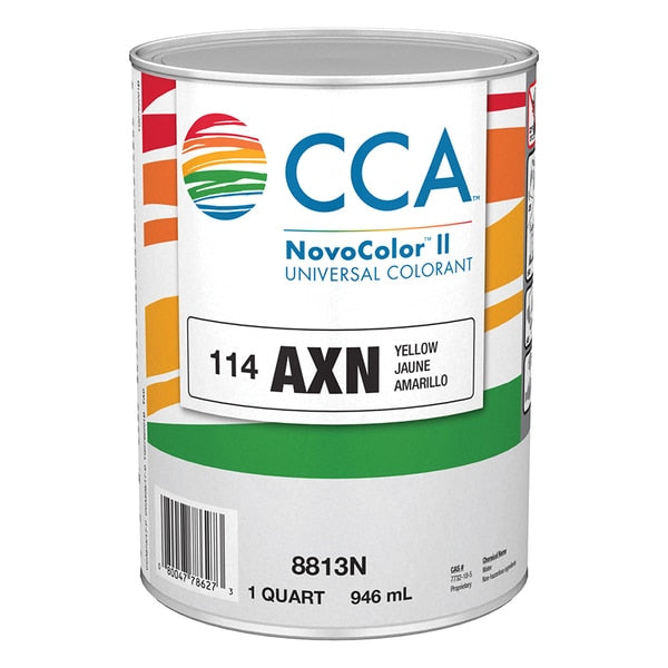 1 Qt AXN-Yellow Novocolor II Universal Colorant