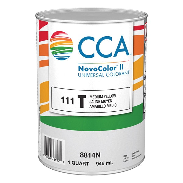 1 Qt T-Medium Yellow Novocolor II Universal Colorant
