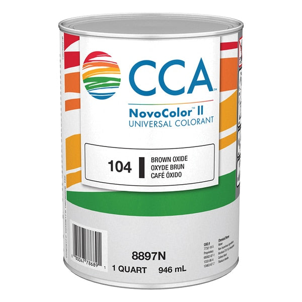 1 Qt I-Brown Oxide Novocolor II Universal Colorant