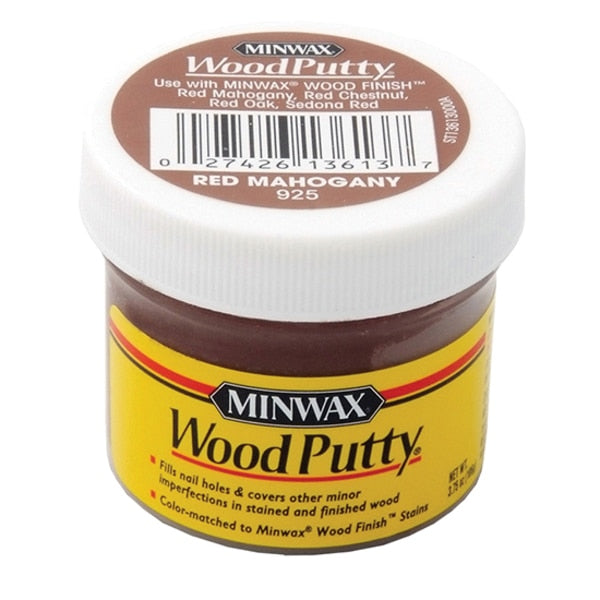 3.8 Oz Red Mahogany Wood Putty Oil-Based Non-Hardening