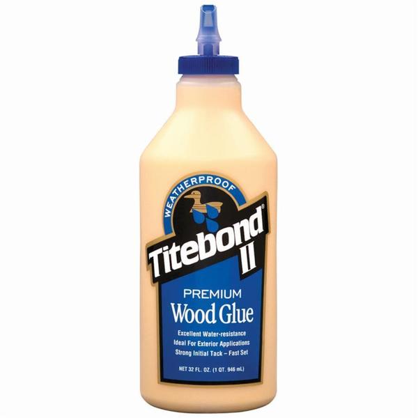 1 Qt Titebond II Weatherproof Exterior Wood Glue