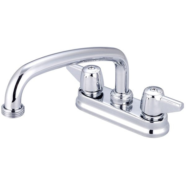 Two Handle Shell Type Bar/Laundry Faucet in Chrome
