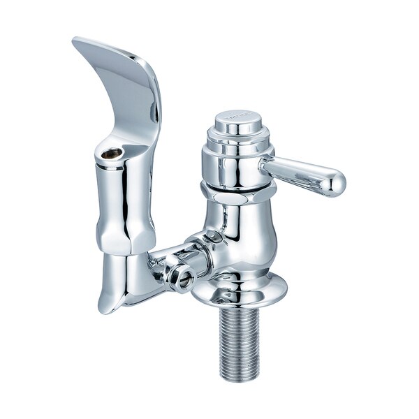 Drinking Faucet,  NPSM,  Single Hole,  Polished Chrome,  Weight: 3.27