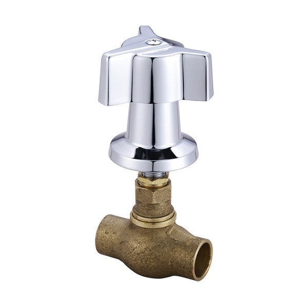 Tile Stop Valve,  CXC,  Polished Chrome,  Weight: 1.55