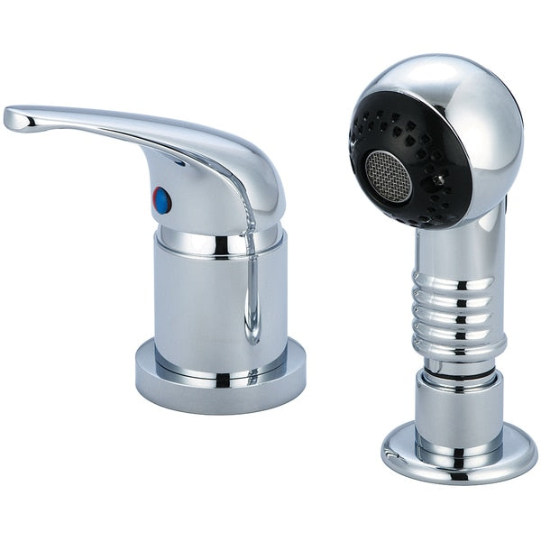 Single Handle Shampoo Faucet,  NPS,  Polished Chrome