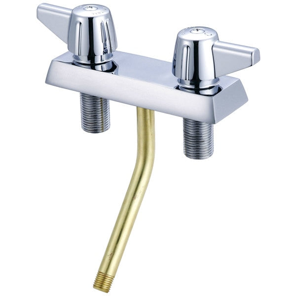 Two Handle Shampoo Faucet,  NPSM,  Polished Chrome,  Weight: 2.35