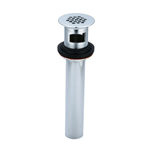 Brass Grid Strainer Drain Assembly,  Polished Chrome