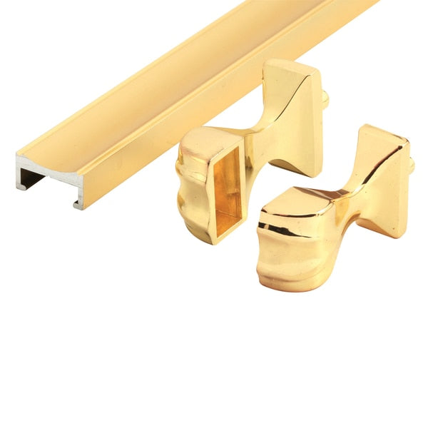 32 in.,  Brass,  Tub and Shower Towel Bar and Bracket
