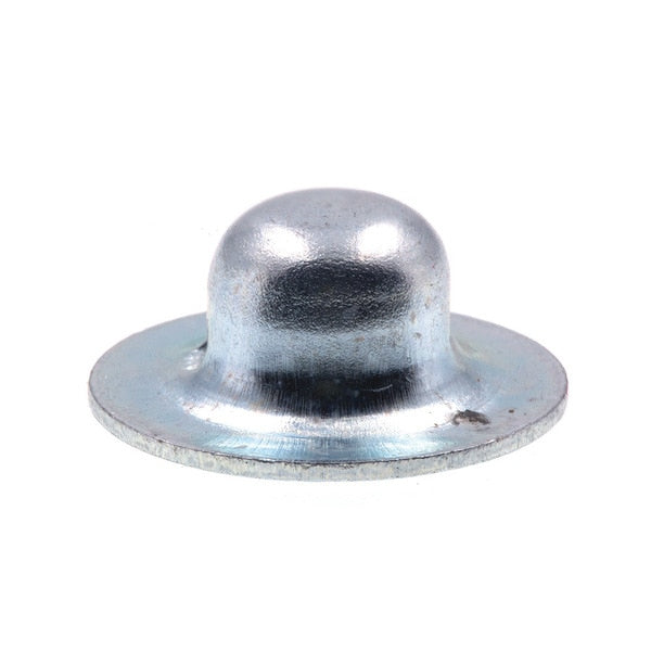 Axle Hat Push Nuts,  3/16 in.,  Zinc Plated Steel,  100-Pack
