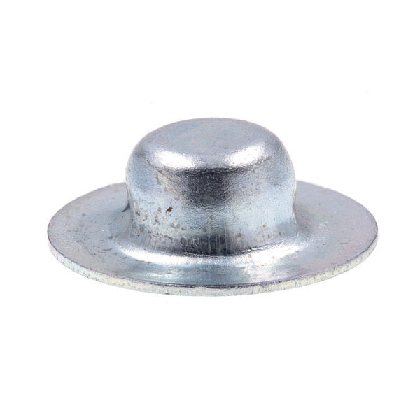 Axle Hat Push Nuts,  1/4 in.,  Zinc Plated Steel,  100-Pack