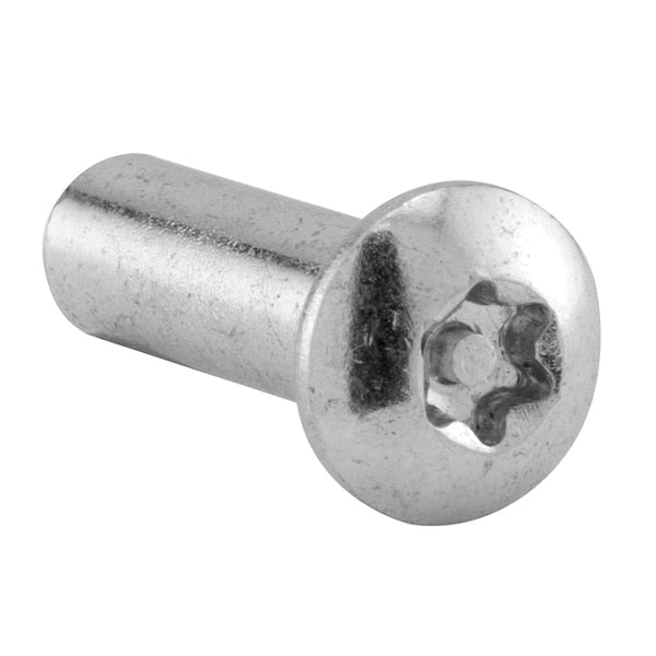 T-27 Torx Barrel Nut,  #10-24 x 1/2 in.,  Stainless Steel Construction