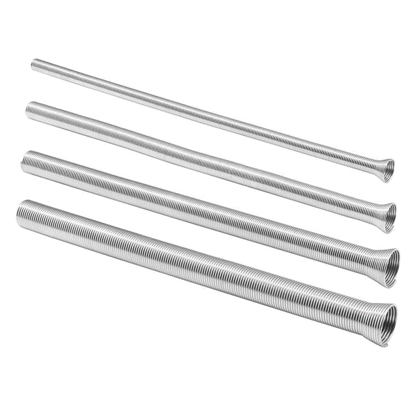 Tube Bending Spring Set,  4 pack (1/4 in.,  3/8 in.,  1/2 in.,  and 5/8 in