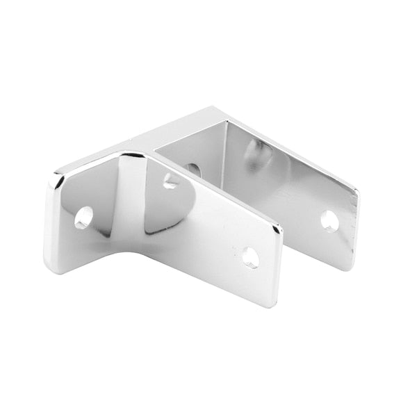 One Ear Wall Bracket,  For 1 in. Panels,  Cast Stainless Steel,  Satin