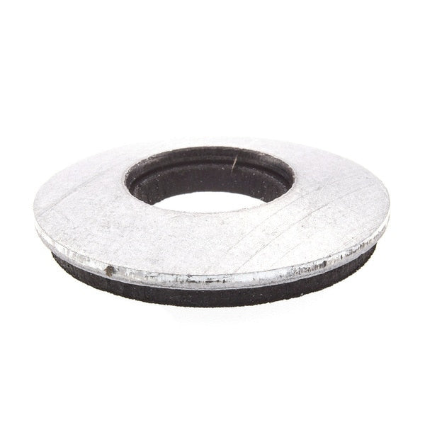 Sealing Washer,  Fits Bolt Size 5/16 in EPDM/Steel,  Galvanized Finish,  25 PK