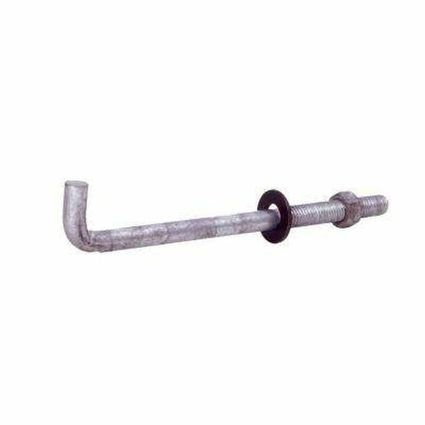 L-Hook,  6" L,  Hot Dipped Galvanized