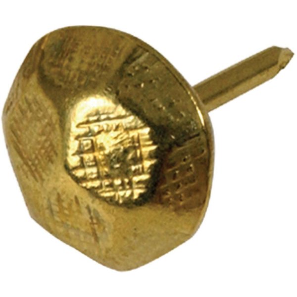 Nail Upholstery Brass H-Head