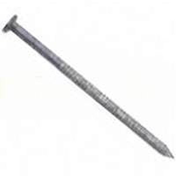 Roofing Nail,  3 in L,  10D,  Steel,  Hot Dipped Galvanized Finish