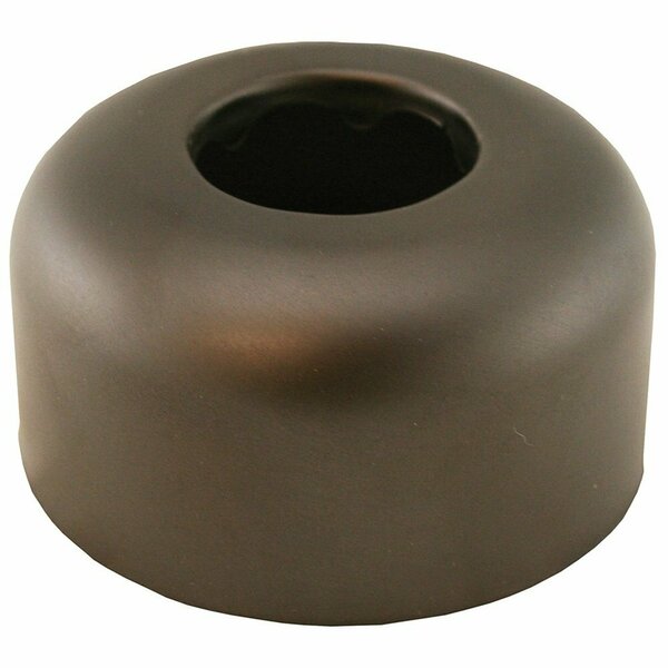 Oil Rubbed Bronze Escutcheon 1-1/4 in. Tubular Box Pattern 3 in. OD