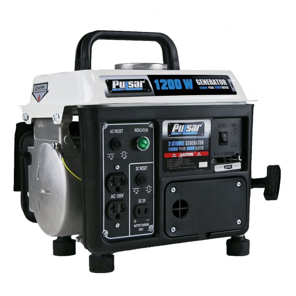 1200W Portable 2 Stroke Gas-Powered Generator