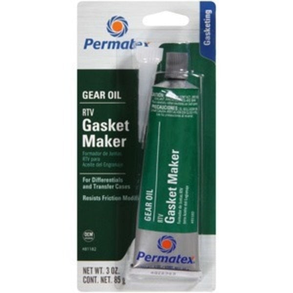 Permatex Auto Gear Oil RTV Sealant 3 oz carded tube
