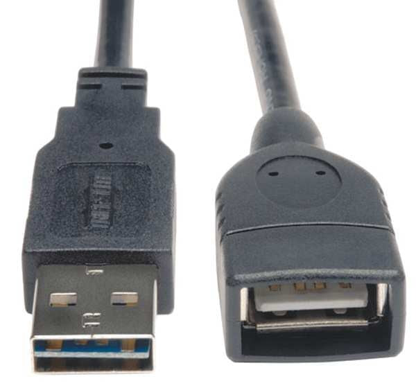 Reversible USB Extension Cable